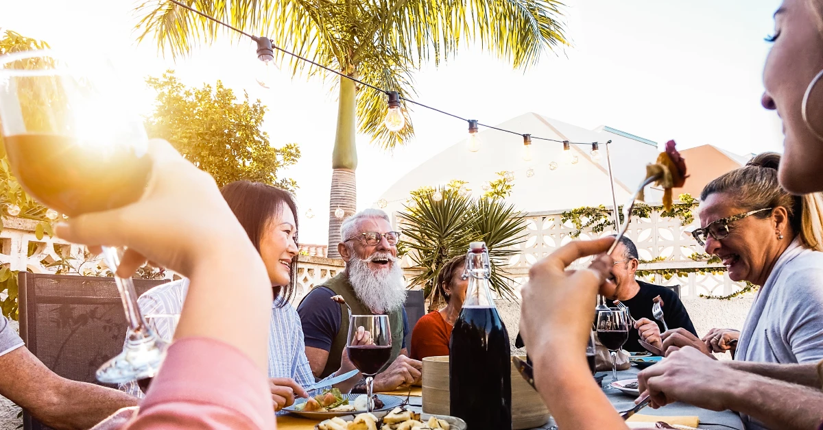 people eating at a Michelin-starred restaurant in Alicante