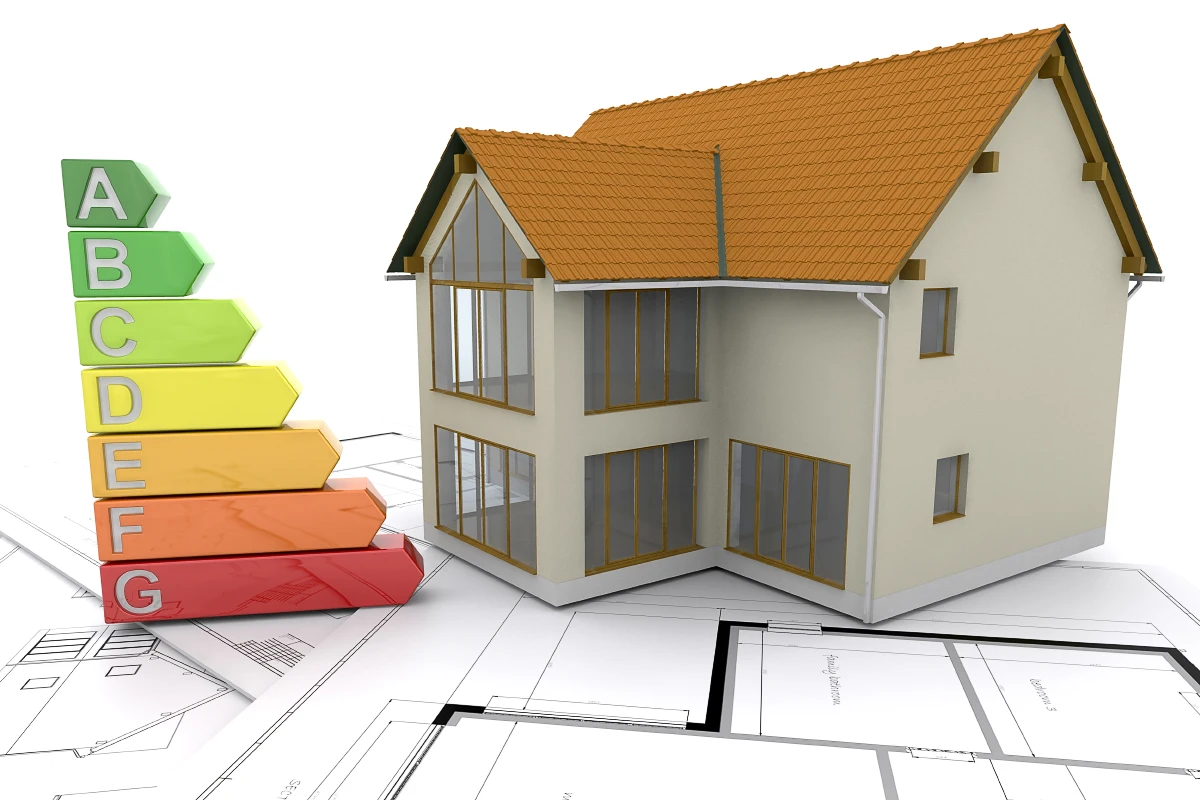 The photograph depicts energy efficiency in Spain.