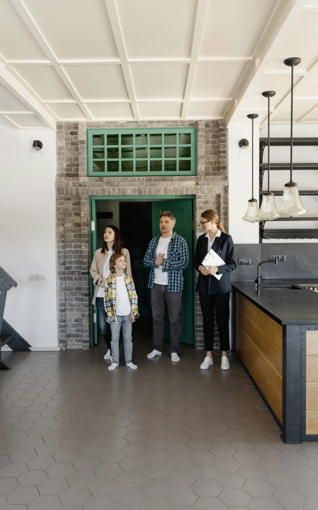 Moving into a new home after completing the formalities