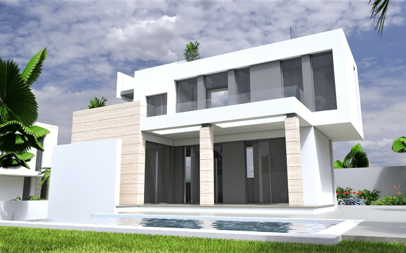 Image showing property with pool in Torrevieja